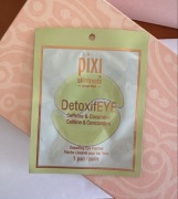 Pixi detoxifeye depuffing eye patches caffeine cucumber 1 pair płatki