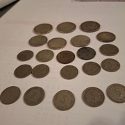 monety - stare niemieckie pieniądze .