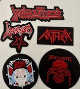 Naszywki metal Judas Priest / Venom / Anthrax / Slayer / Megadeth