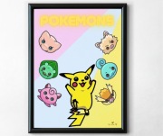 Plakat Pokemony