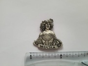 Magnes na lodówkę - 420f. ALFONS MUCHA Metalowy