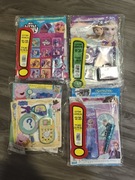 Gazetki z dodatkami kraina lodu my little pony świnka Peppa MIX komplet