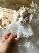 Aniołek I Komunia Święta Podziękowanie dla gości Magnes