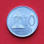 10  Halerzy  1993 r  -   Słowacja     stan !!!