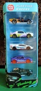 Zestaw samochódów Play Tive Racers zestaw 5 szt 