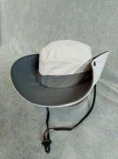 Damski kapelusz turystyczny trekkingowy 54 - 57 cm jasny/ciemny szary