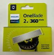 Ostrza Philips OneBlade 360 2 sztuki 100% oryginał wkłady 