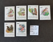3310-3315**  3310-15**  Ptaki ogrodów - 1993 r.