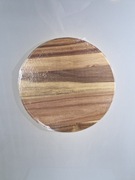 Duża Deska Akacjowa do Serwowania i Krojenia 35 cm