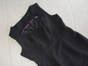 ELEGANCKA MAŁA CZARNA SUKIENKA OŁÓWKOWA R. 42 (14)