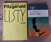 Francis Scott Fitzgerald ZESTAW x2 - Wielki Gatsby | Listy do córki | 1982