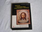 KSIĄŻKA-RZECZY OSTATECZNE CZŁOWIEKA I ŚWIATA