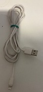 KABEL USB / LIGHTING IPHONE APPLE BIAŁY ZAMIENNIK