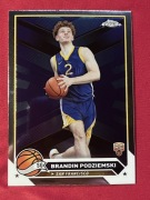 2023-24 TOPPS CHROME #190 WARRIORS Brandin Podziemski RC
