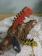 Zestaw Keyrambit+Rekinek+T-Rex breloczek do kluczy