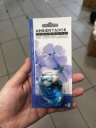 Zapach samochodowy zawieszka 10 ml lawenda wanilia róża świeży zapach