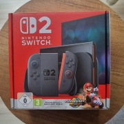 Nintendo Switch 2, cztery gry + etui (wszystko jak nowe)