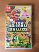 New Super Mario Bros U Deluxe - nowa w folii - ideał - Warszawa Bemowo