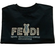 MEGI bluza z ozdobnym napisem