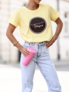 T-SHIRT DAMSKI BASIC CASUAL NOWA KOLEKCJA POLSKA MARKA 