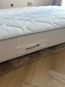 Materac PASODOBLE Hilding 160x200 cm TWARDY medyczny spręż. TENCEL 