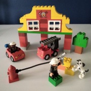 Lego Duplo 6138 Moja pierwsza remiza strażacka