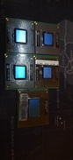 5 procesorów micropga w tym Intel Celeron Mobile KP 333/128 SL3HP.