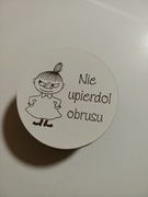 Podkładka pod kubek ze sklejki Mała Mi obrus MDF 3mm 