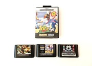 Pakiet gier piłkarskich na Sega Mega Drive 
