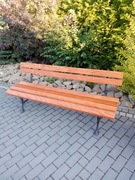 Ławka ogrodowa królewska na nogach żeliwnych 200 cm