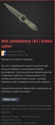 Nóż, kosa, skin do gry cs2 - Nóż szkieletowy | Siatka safari *FT*
