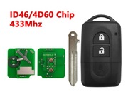 Nissan Qashqai kluczyk pilot transponder ID 46 grot 433mhz
