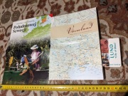 Mapa: południowa Szwecja (ok. 2002) + mapa Lund