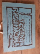 Stara teczka rysunkowa A-3