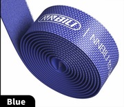 Taśma organizer, na rzepy, kolor niebieski, długość 1m