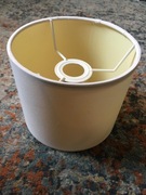 klasyczny klosz abażur walec kolor ecru 15cm