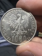 1 000 złotych - Jan Paweł II L - 1982 rok
