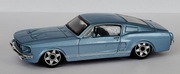 Bburago - Samochód Ford Mustang GT błękitny 1:43