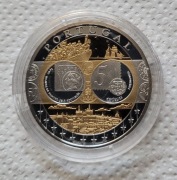 Numizmat: Euro - Wspólna Waluta Europy: Portugalia, Ag 999, 40 mm