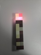 Duża Pochodnia - Minecraft 4 barwy światła 