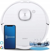 ECOVACS DEEBOT N8 Robot Odkurzacz - 2 w 1 Odkurzanie i Mycie Aplikacja
