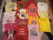 Zestaw ubrań dla dziewczynki rozmiar 110 i 110/116