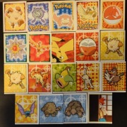 Pokemon naklejki Merlin możliwa wymiana 