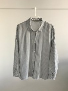 Koszula biała w granatowe paski Orsay