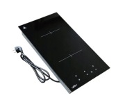 KUCHENKA INDUKCYJNA PŁYTA INDUKCYJNA 2 POLA DO ZABUDOWY WOLNSTOJĄCA