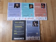 Zestaw książek o znanych piłkarzach dla fanów piłki nożnej 