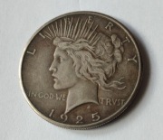 Moneta 1 Dollar Peace 1925 r. 1 Dolar Pokoju Filadelfia