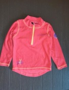 451. Różowa bluza polar dziewczęca rozmiar 98
