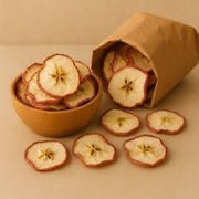 Jabłko suszone na słońcu aromatyczne naturalne boskie w smaku