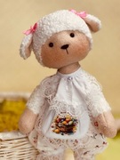 Zabawka/ Jagnię / Handmade/ 29 cm